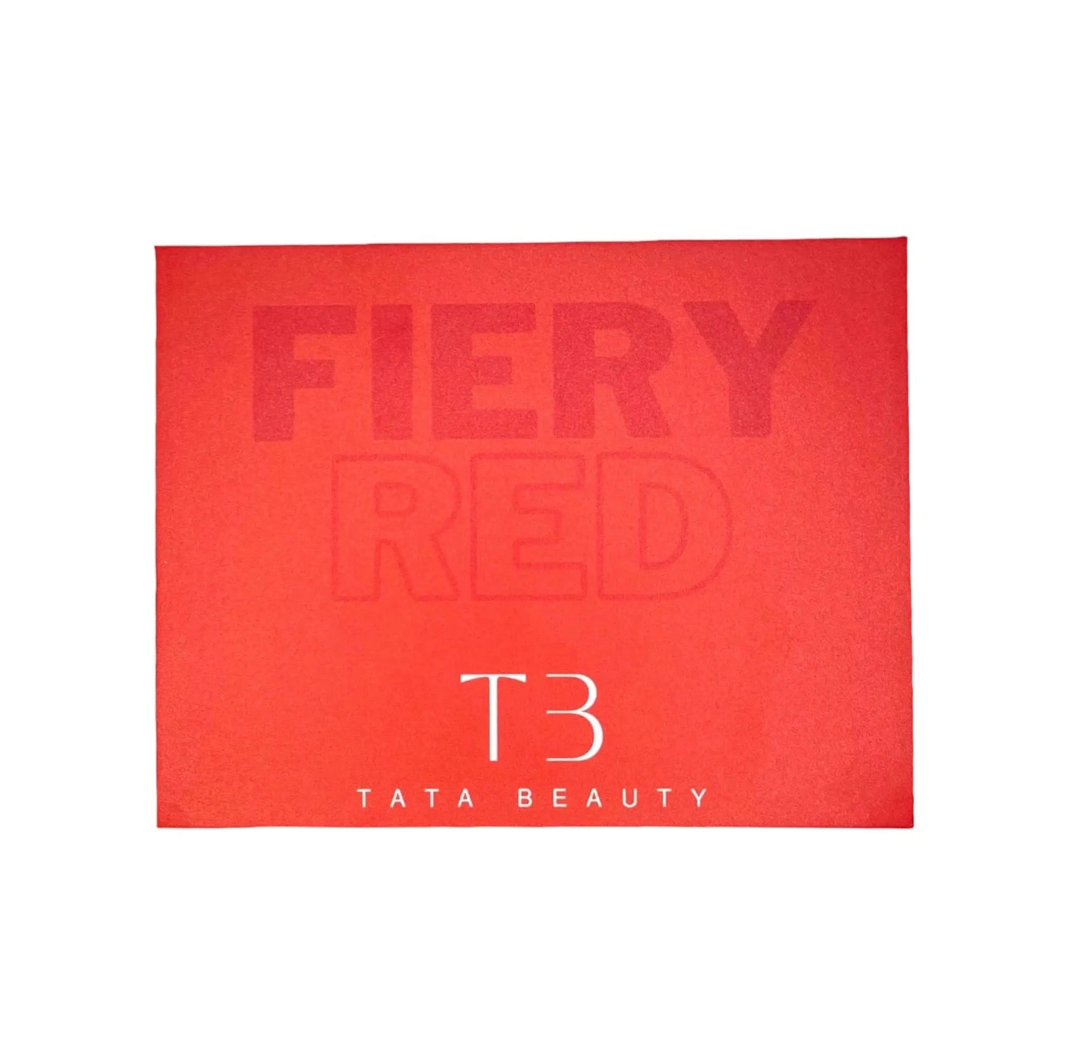 Fiery Red Eyeshadow palette Tata Beauty