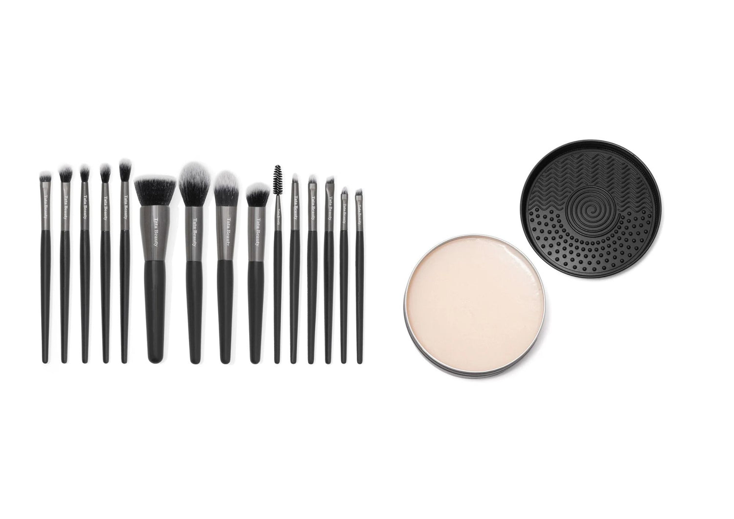 Tata Beauty Makeup brush set and Makeup brush Soap